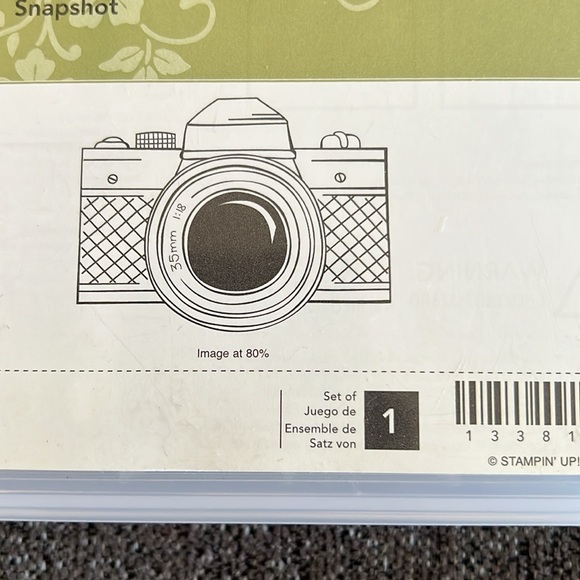 Stampin’ Up! Snapshot Stamp Set. Rare Retired. NWOT - Picture 3 of 5